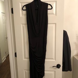 Marciano Black Midi Dress